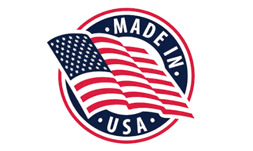 Made in USA stamp, symbolizing quality manufacturing of Mitolyn